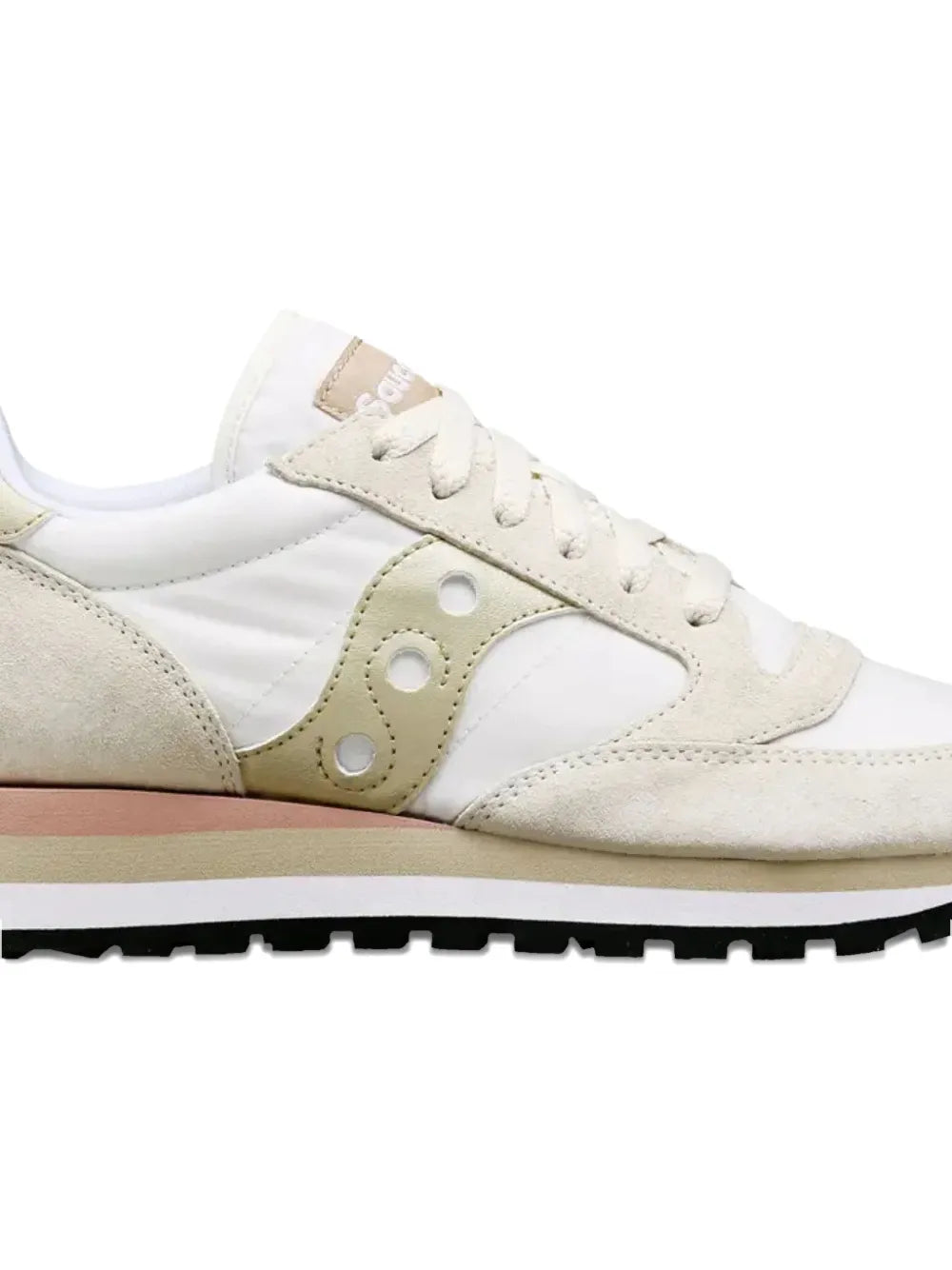Saucony Jazz Triple — Beige — Size US M 3.5 - US W 5 — Side View