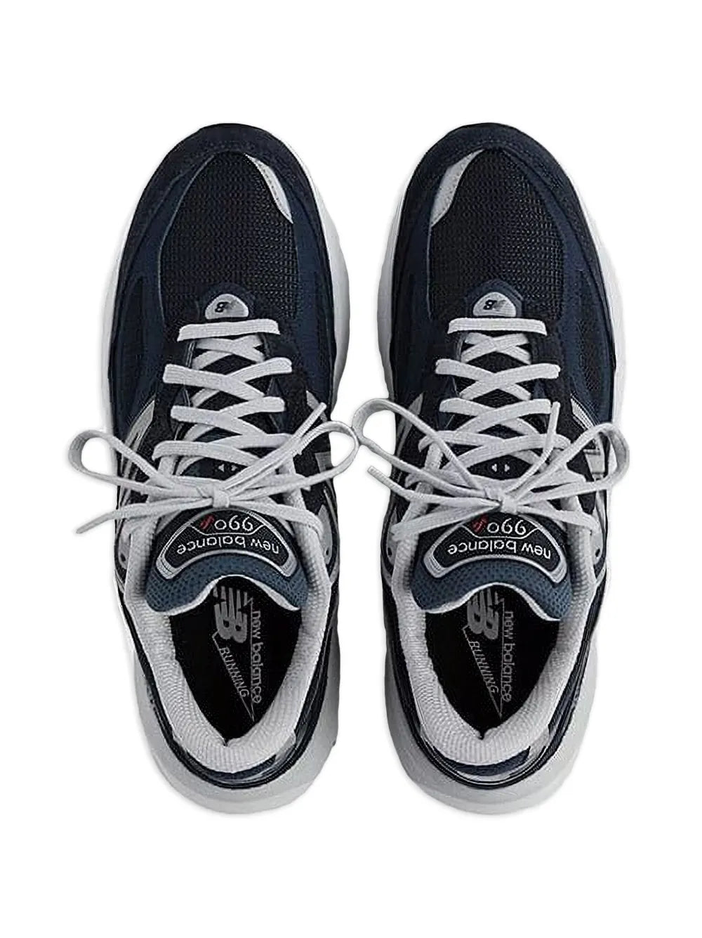 New Balance 990V6 — Blue — Size US M 3.5 - US W 5 — Top View