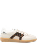 Santoni Animal-Print — Beige — Size US M 3.5 - US W 5 — Front View