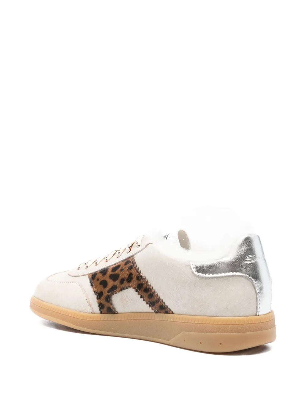 Santoni Animal-Print — Beige — Size US M 3.5 - US W 5 — Back View