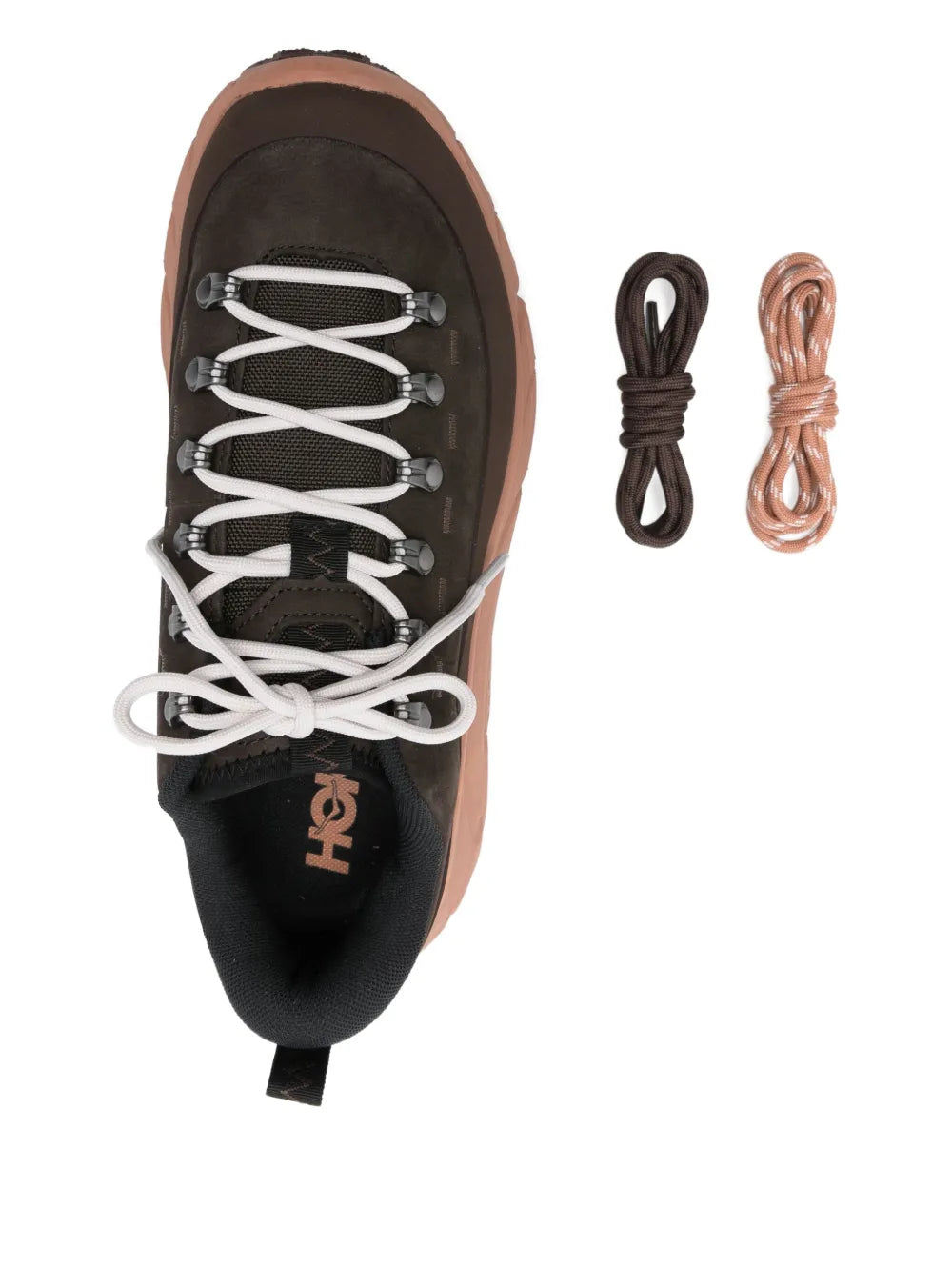 HOKA Tor Summit — Brown — Size US M 3.5 - US W 5 — Top View