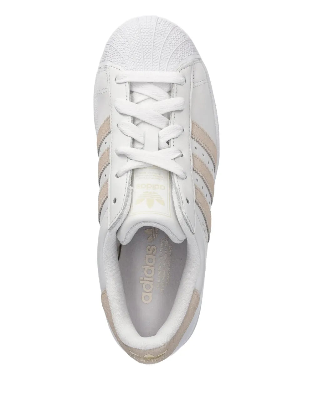adidas Superstar Ii Stripe — White — Size US M 3.5 - US W 5 — Back View