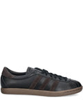 adidas Tobacco Three-Stripe Lace-Up — Black — Size US M 3.5 - US W 5 — Front View