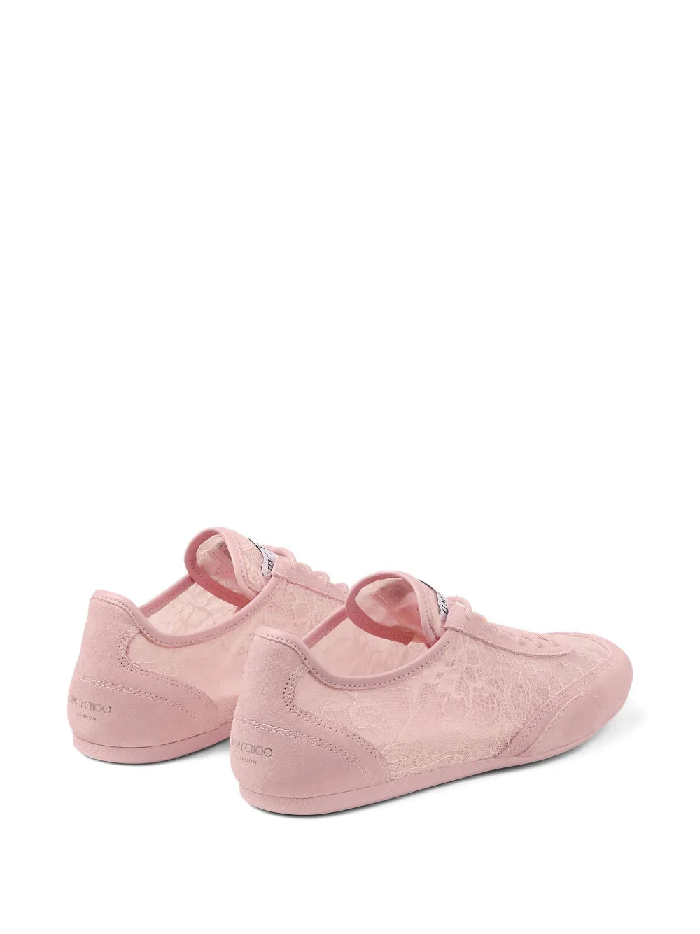 Jimmy Choo Lace Sunny — Pink — Size US M 3.5 - US W 5 — Detail View