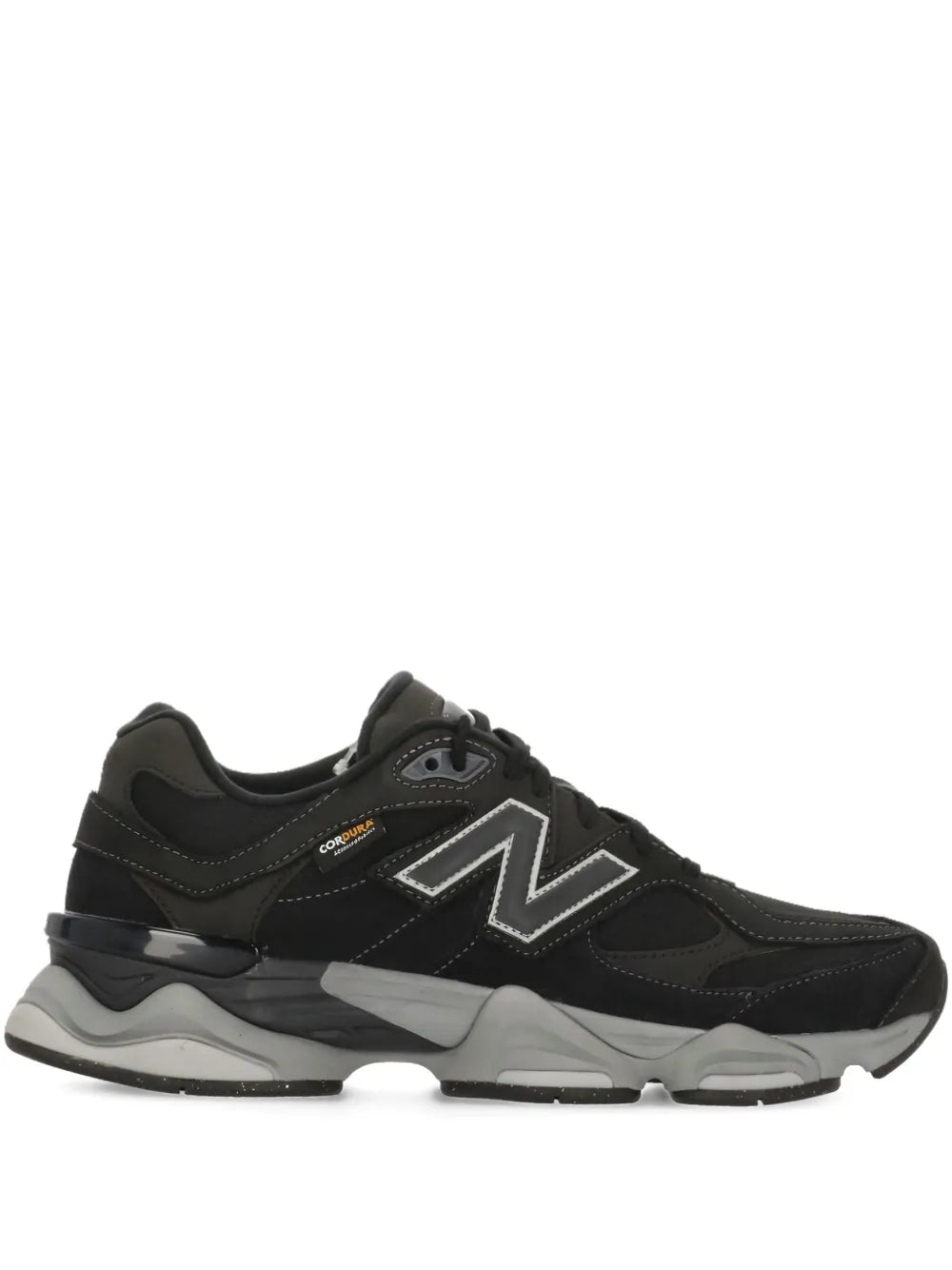 New Balance 9060 Logo — Black — Size US M 3.5 - US W 5 — Front View