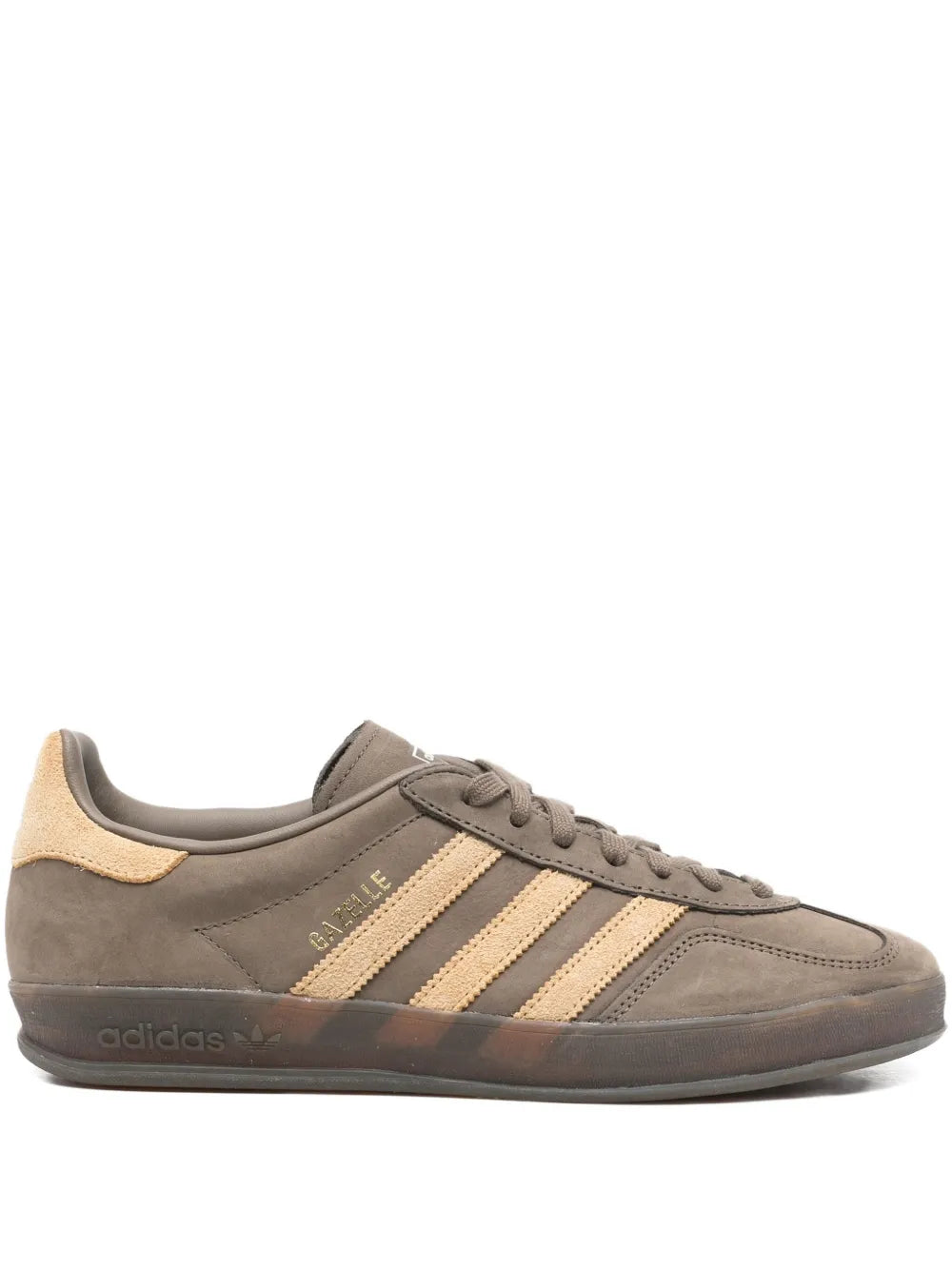 adidas Gazelle — Brown — Size US M 3.5 - US W 5 — Front View