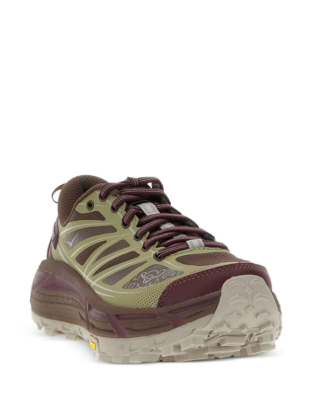 HOKA Mafate Speed 2 — Beige — Size US M 3.5 - US W 5 — Side View