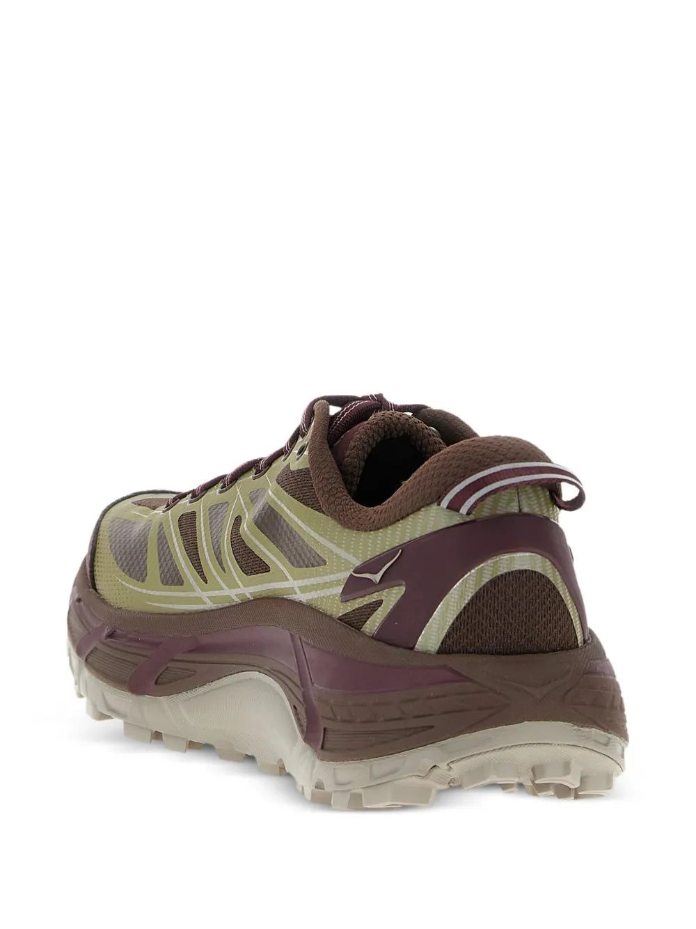 HOKA Mafate Speed 2 — Beige — Size US M 3.5 - US W 5 — Back View