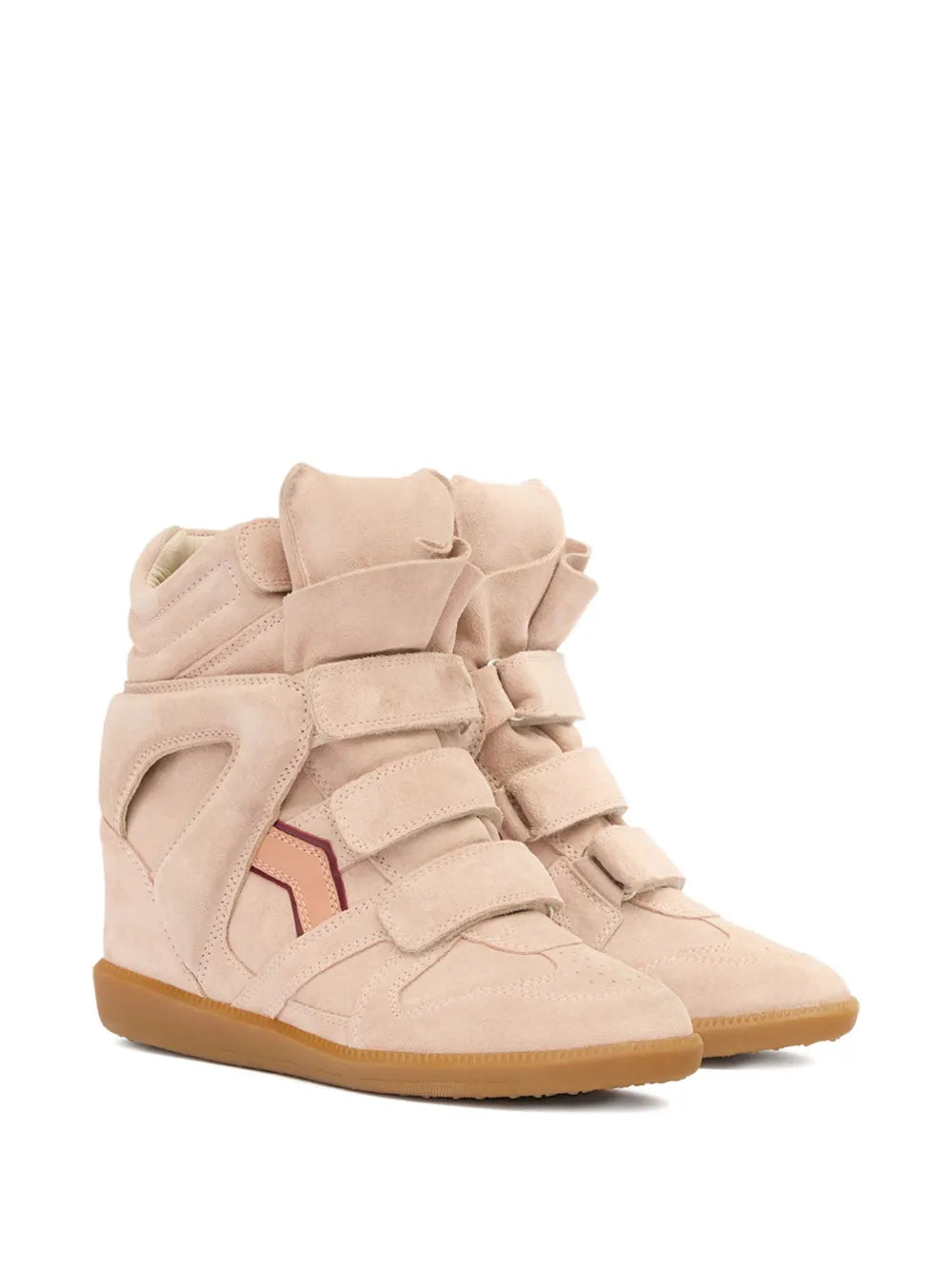 ISABEL MARANT 50Mm Bekett Leather — Pink — Size US M 3.5 - US W 5 — Side View