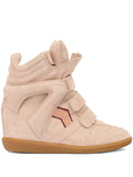 ISABEL MARANT 50Mm Bekett Leather — Pink — Size US M 3.5 - US W 5 — Front View