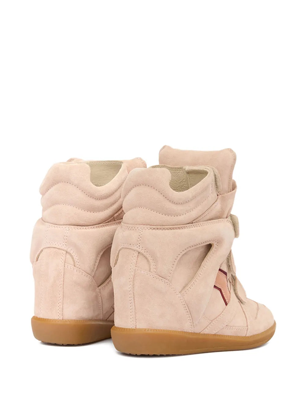 ISABEL MARANT 50Mm Bekett Leather — Pink — Size US M 3.5 - US W 5 — Top View