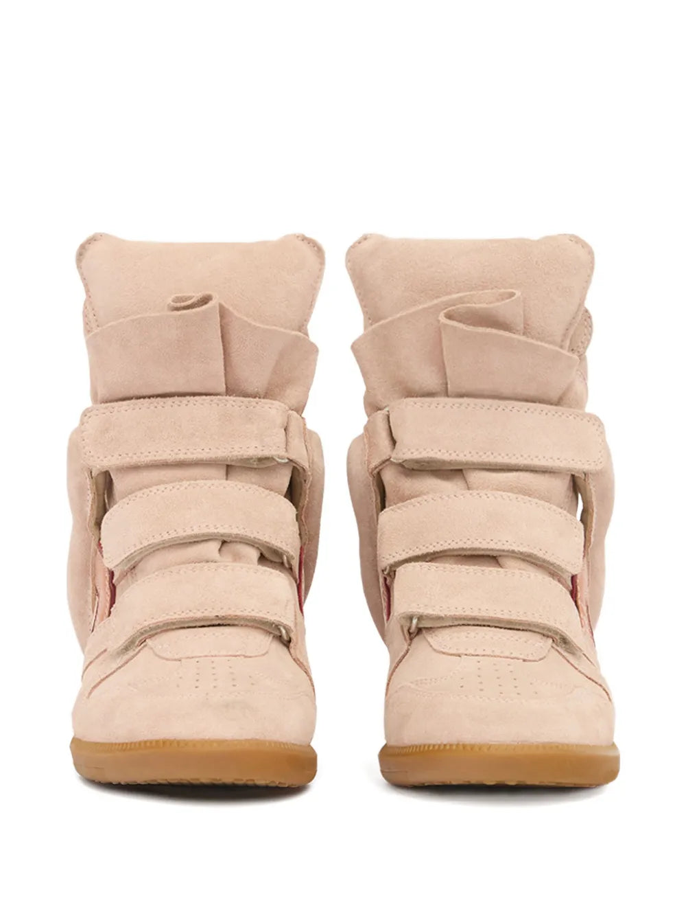 ISABEL MARANT 50Mm Bekett Leather — Pink — Size US M 3.5 - US W 5 — Back View