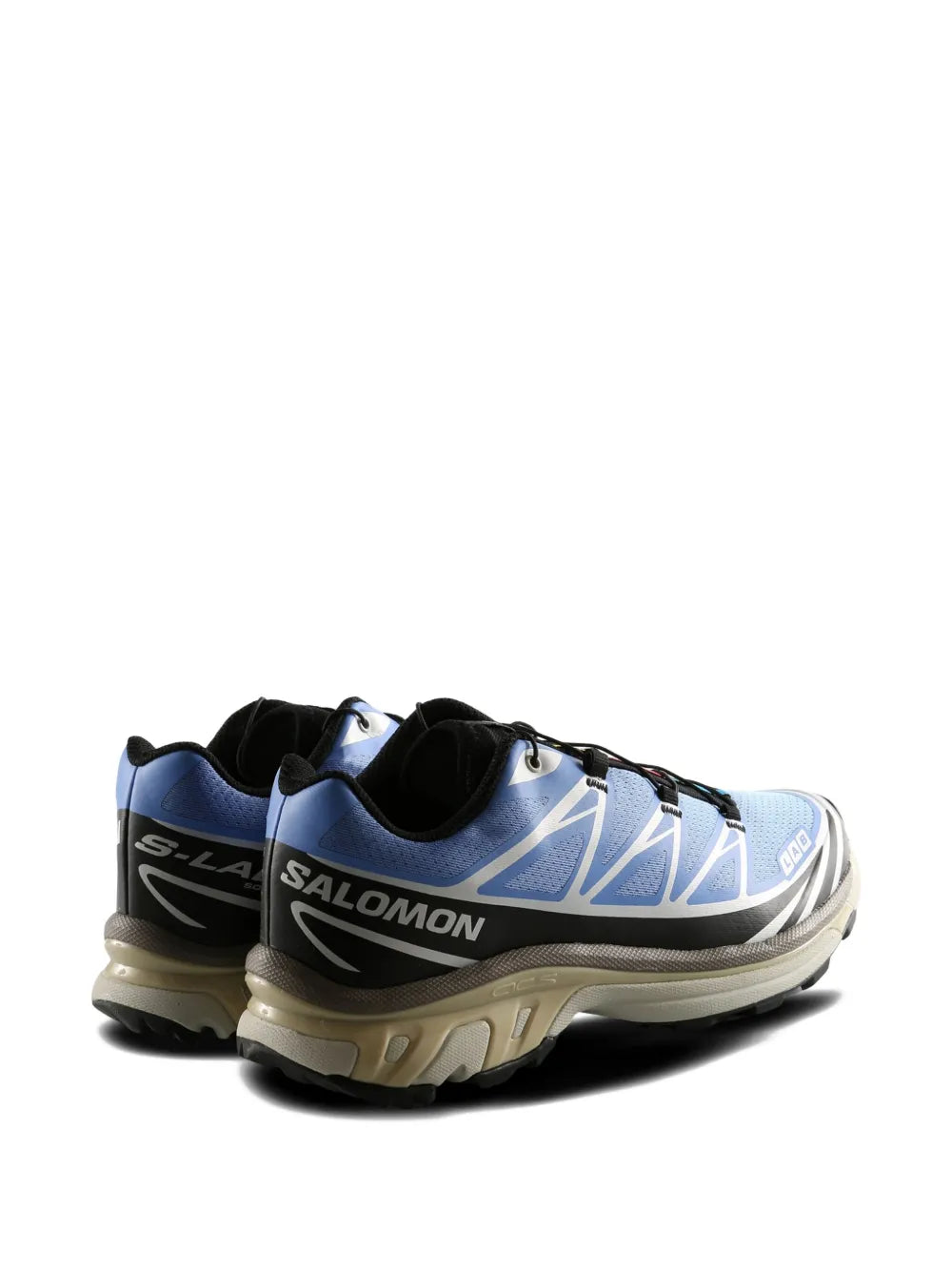 Salomon Xt6 Logo-Print — Blue — Size US M 3.5 - US W 5 — Back View