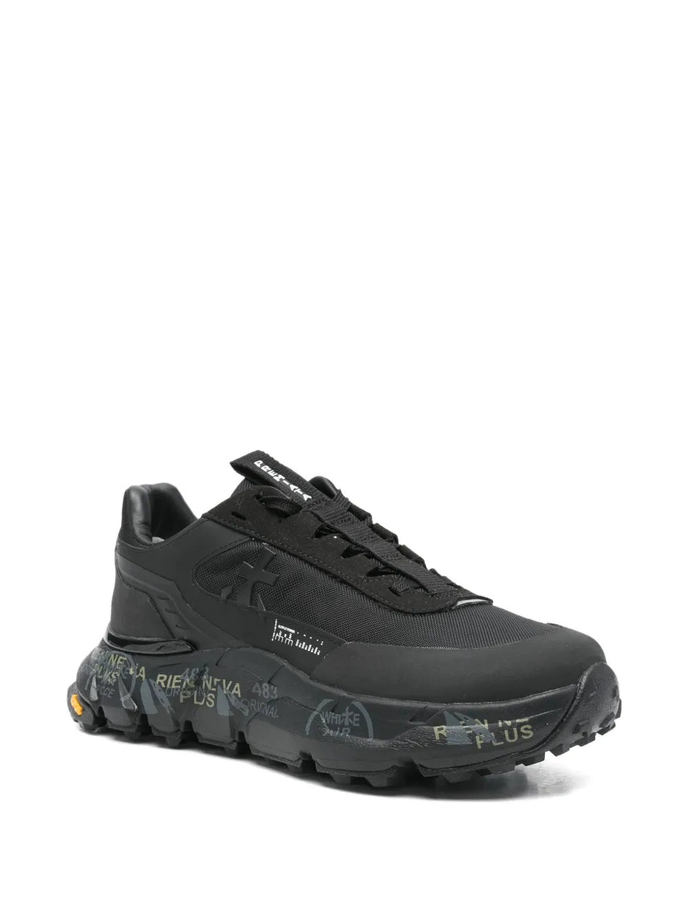 Premiata Devind — Black — Size US M 3.5 - US W 5 — Side View