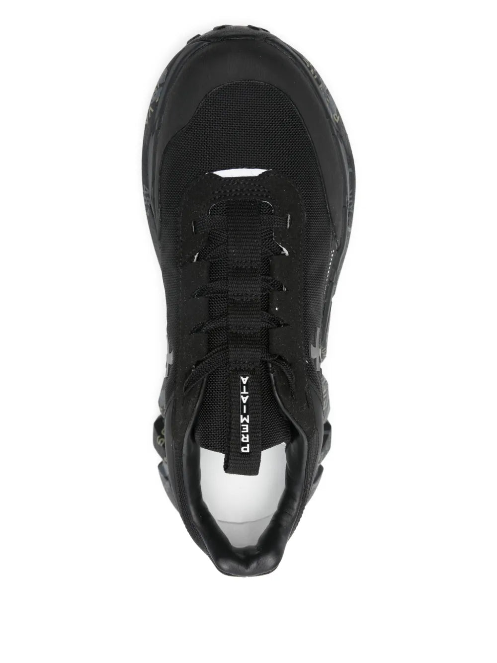 Premiata Devind — Black — Size US M 3.5 - US W 5 — Top View