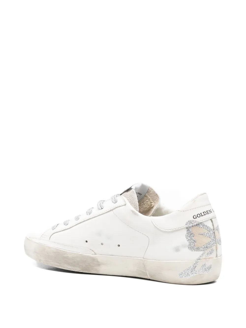 Golden Goose Super-Star — White — Size US M 3.5 - US W 5 — Back View
