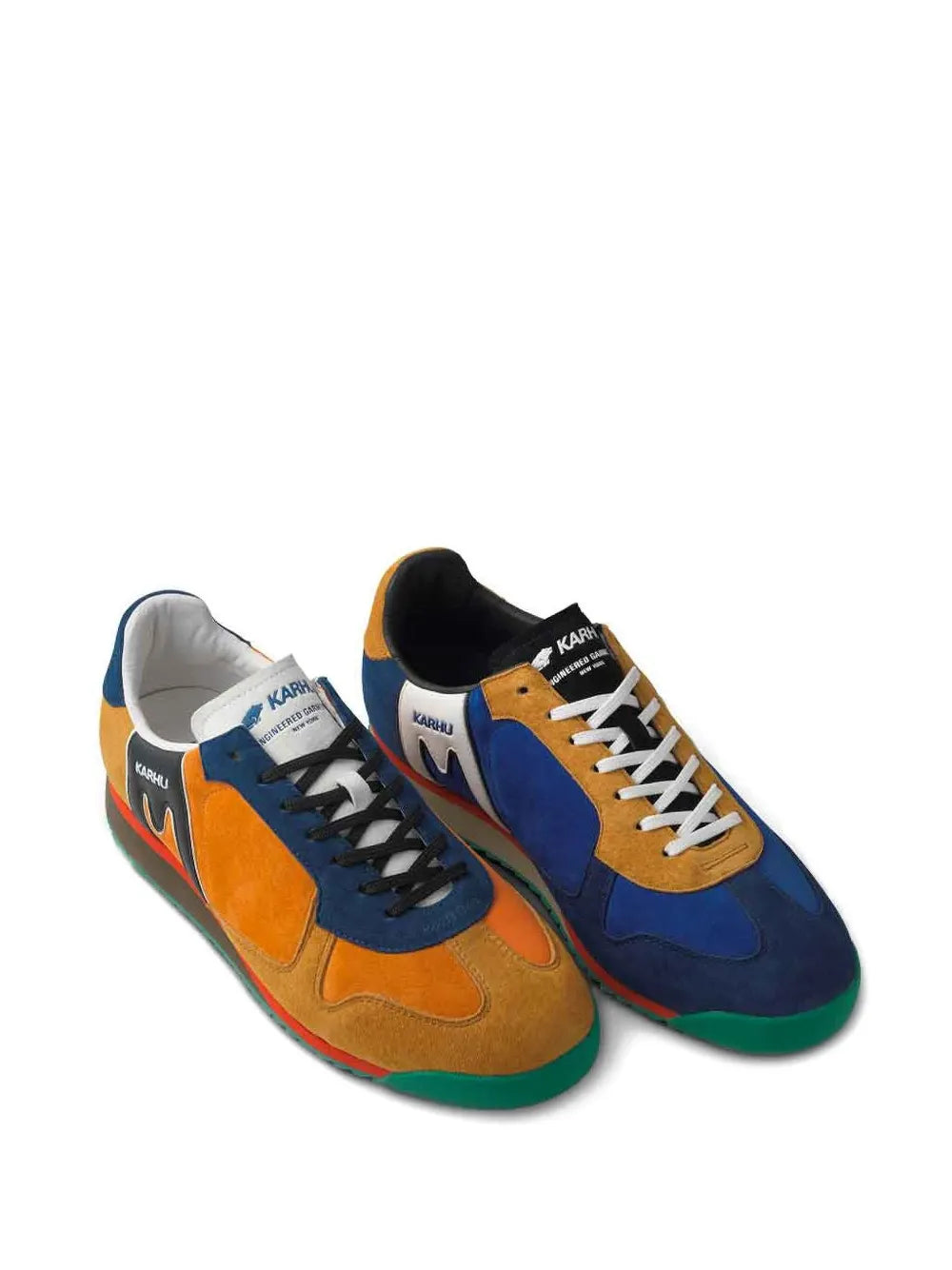 Karhu X Engineered Garments Mestari Low-Top — Red — Size US M 3.5 - US W 5 — Side View