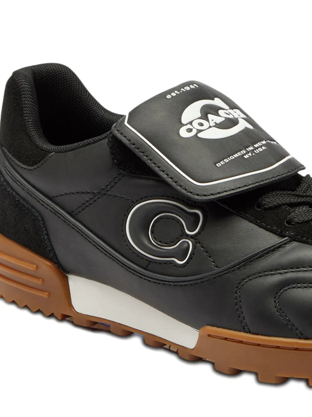 Coach Match — Black — Size US M 3.5 - US W 5 — Top View