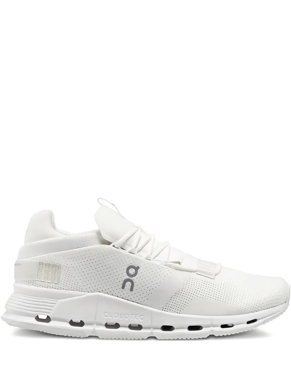 On Running Cloudnova Lace-Up — White — Size US M 3.5 - US W 5 — Front View