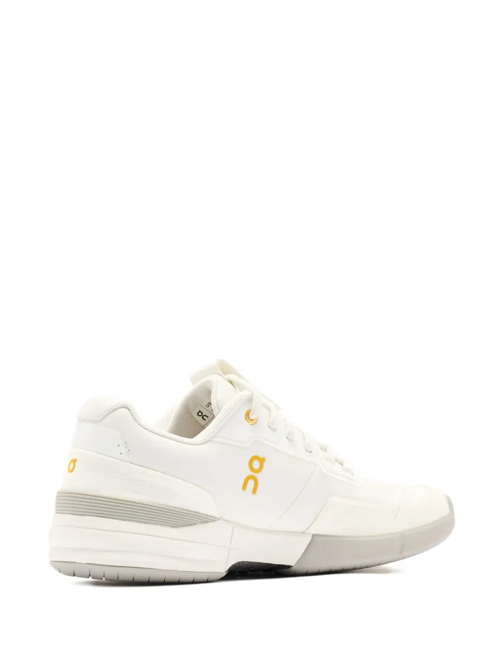 On Running Perforated-Detail — Ivory — Size US M 3.5 - US W 5 — Side View