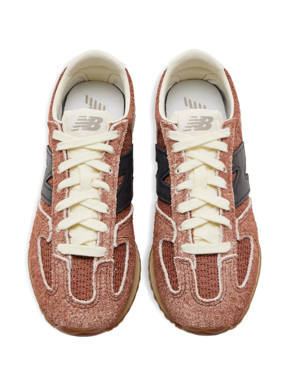 New Balance Suede Panelled — Brown — Size US M 3.5 - US W 5 — Side View