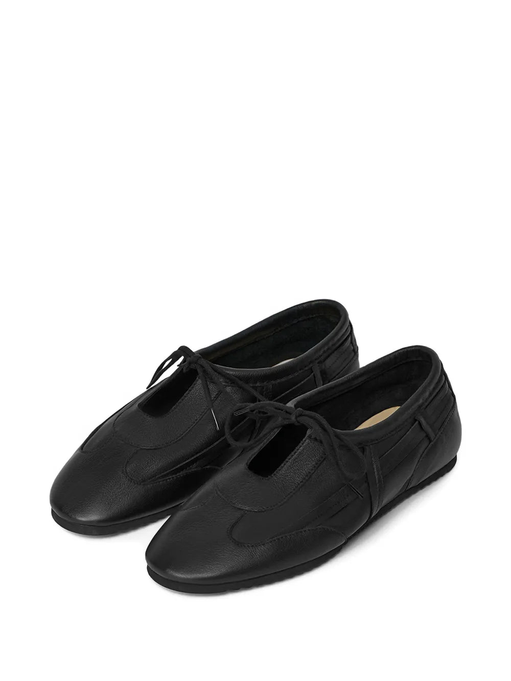 HOMIES Jenek Lace-Up Trainers — Black — Size US M 3.5 - US W 5 — Side View