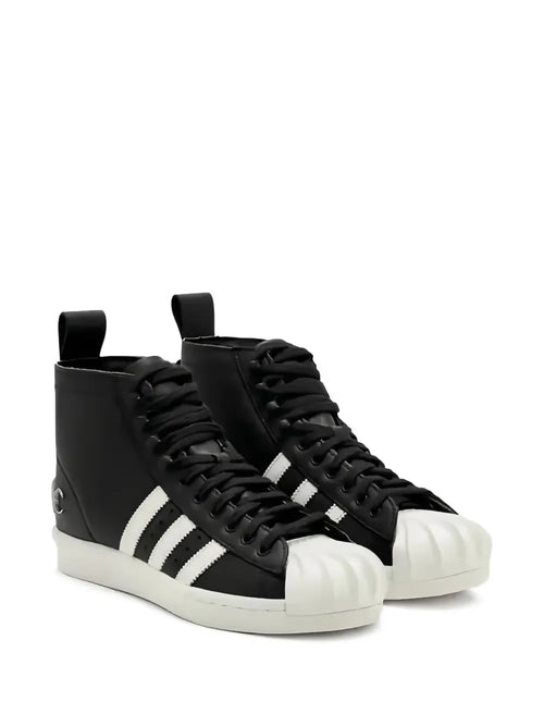 adidas X Thug Club Superstar Sneakers — Black — Size US M 9 - US W 10.5 — Side View