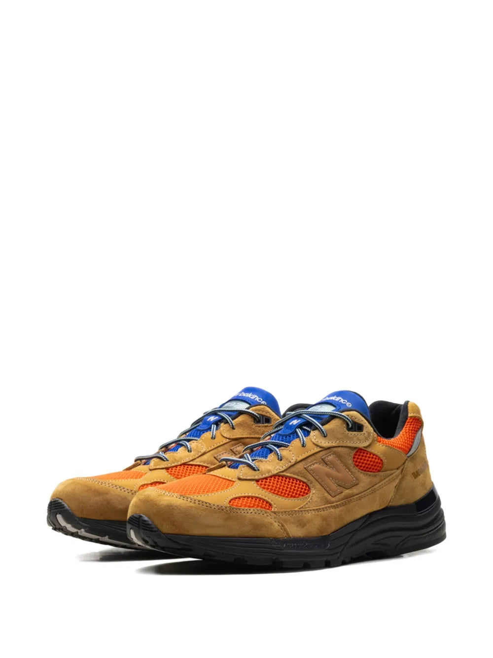 New Balance X Action Bronson Made In Usa 992 — Brown — Size US M 3.5 - US W 5 — Side View