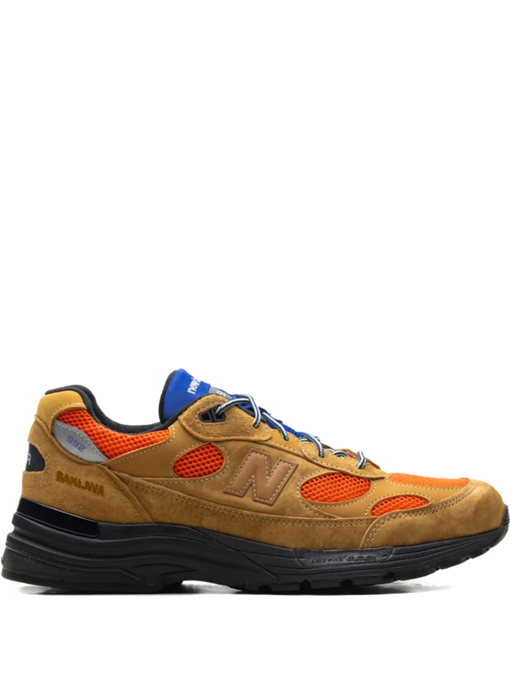 New Balance X Action Bronson Made In Usa 992 — Brown — Size US M 3.5 - US W 5 — Front View