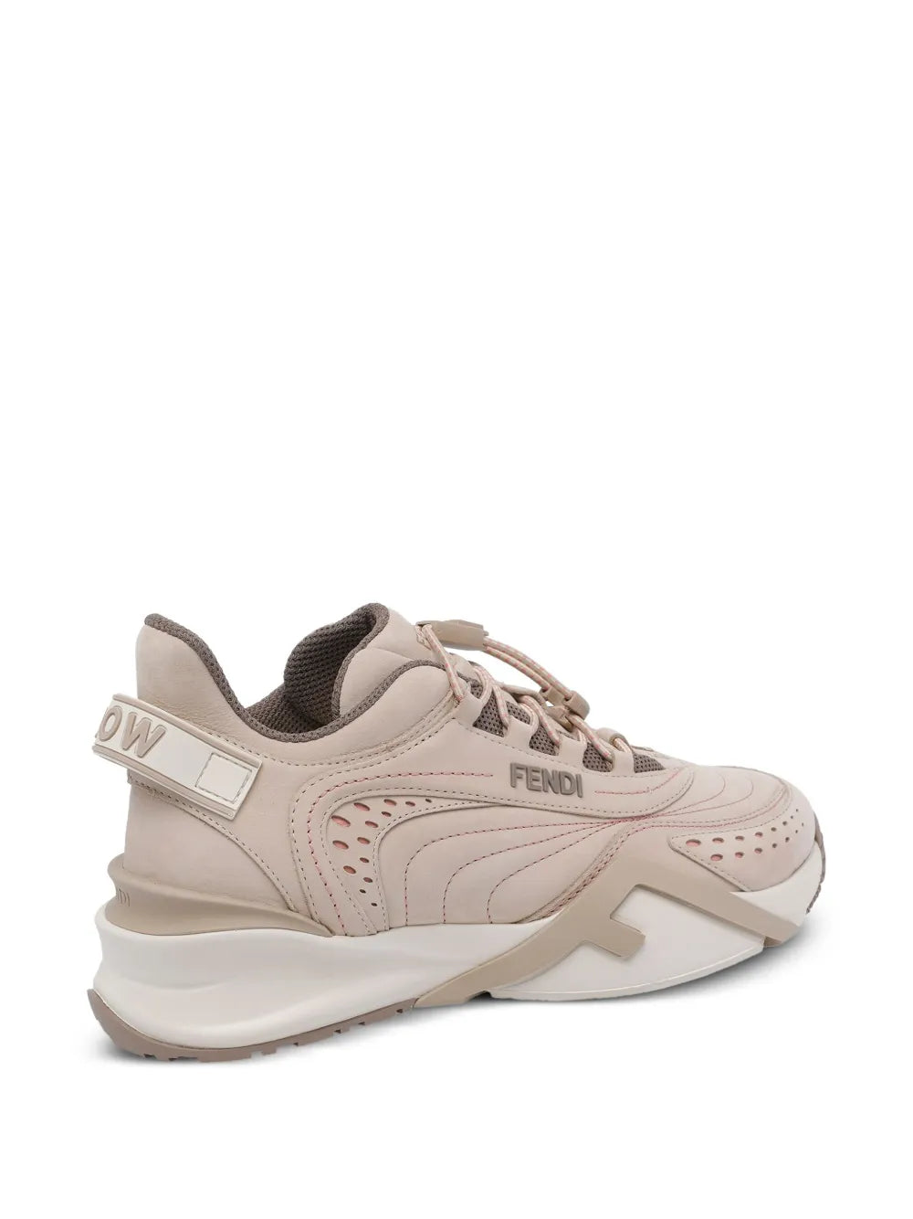 FENDI Suede — Beige — Size US M 3.5 - US W 5 — Top View