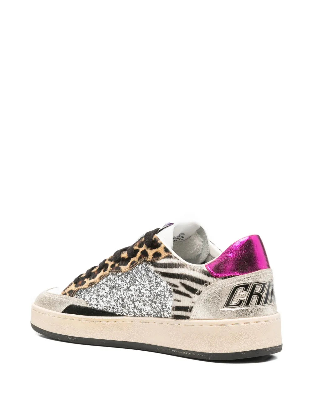 Crime London Chelsea — White — Size US M 3.5 - US W 5 — Back View