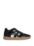 Crime London Lace-Up Fastening — Black — Size US M 3.5 - US W 5 — Front View