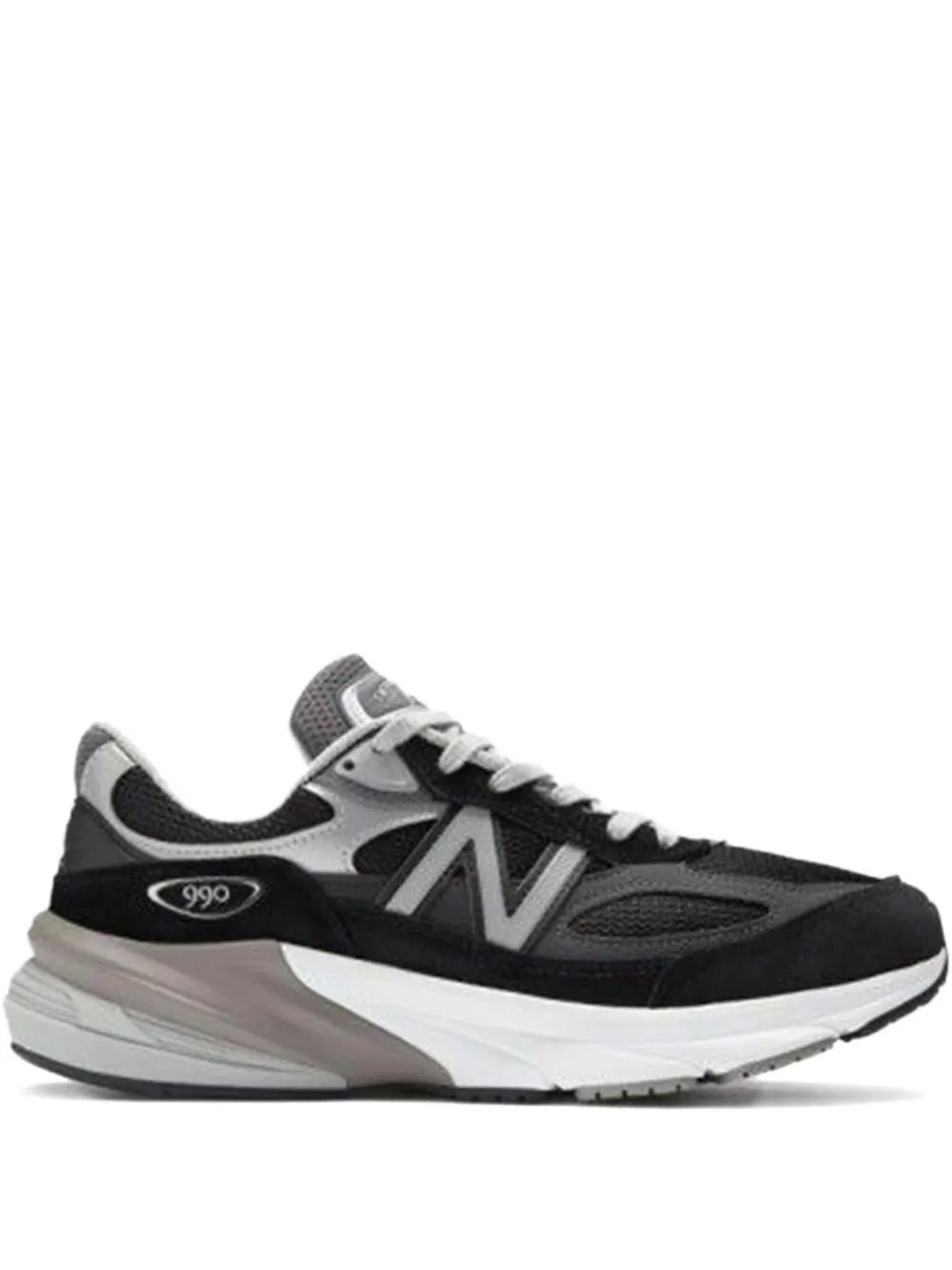 New Balance Made In Usa 990V6 — Black — Size US M 3.5 - US W 5 — Front View