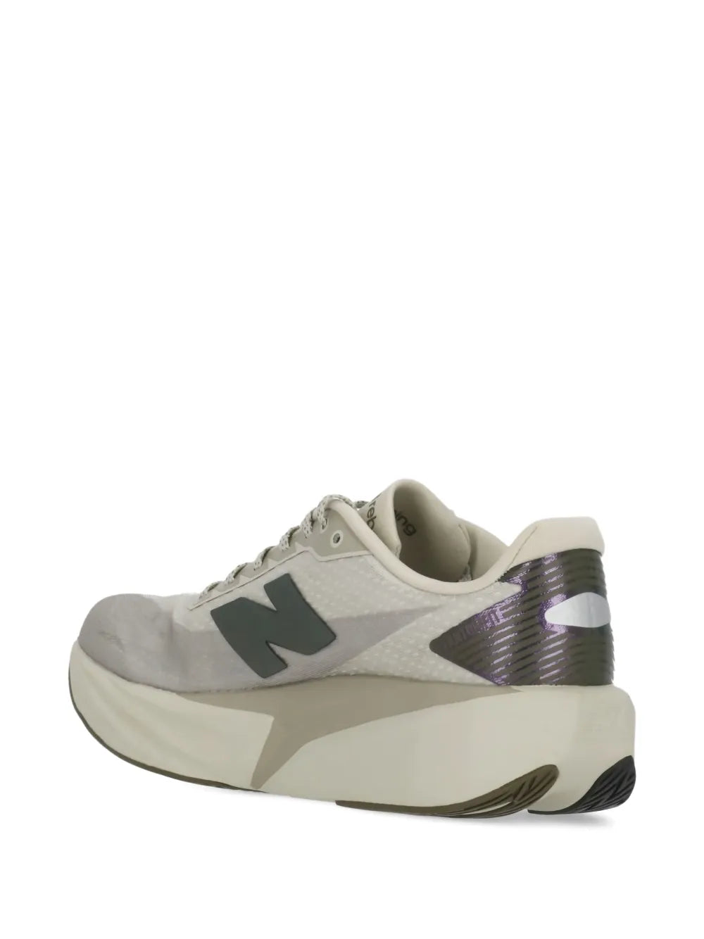 New Balance Fuelcell Rebel V5 — Beige — Size US M 3.5 - US W 5 — Top View
