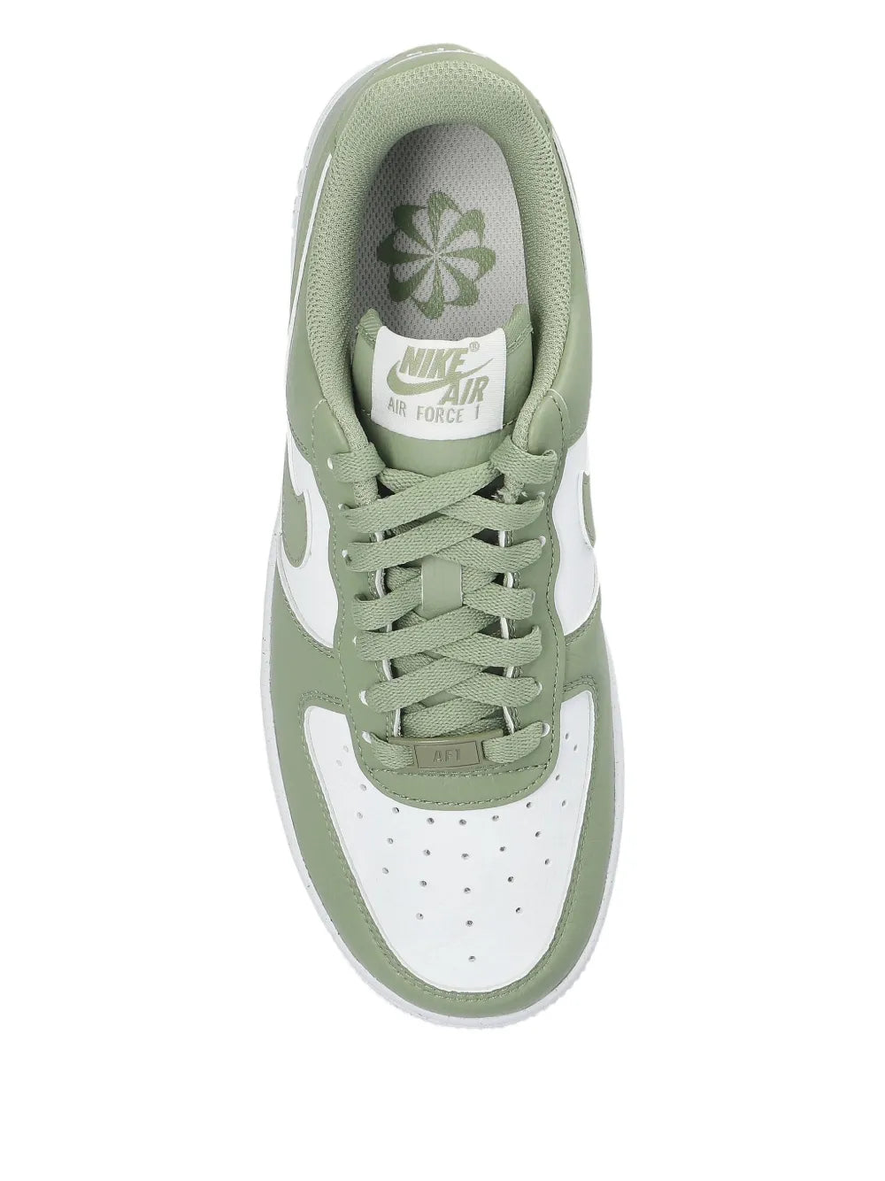 Nike Lace-Up Fastening — Green — Size US M 3.5 - US W 5 — Back View