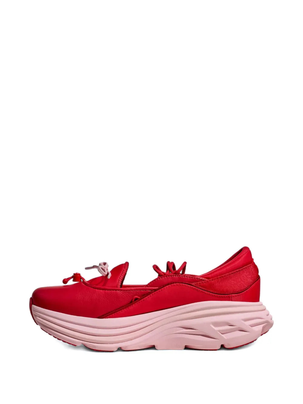 HOKA Bow Panel — Red — Size US M 3.5 - US W 5 — Top View
