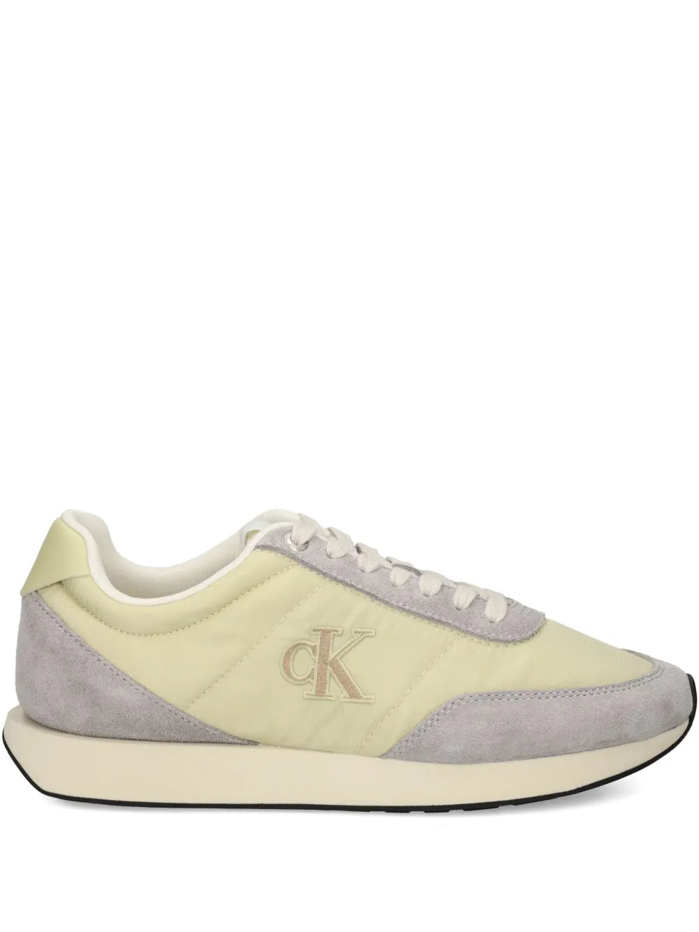 Calvin Klein Jeans Retro Runner — Grey — Size US M 3.5 - US W 5 — Front View