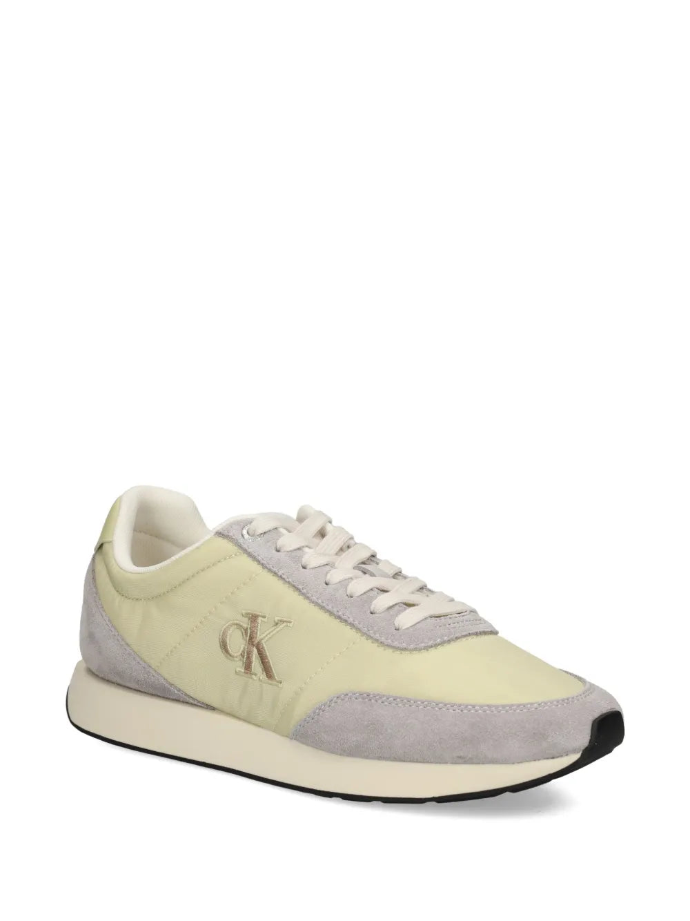Calvin Klein Jeans Retro Runner — Grey — Size US M 3.5 - US W 5 — Side View