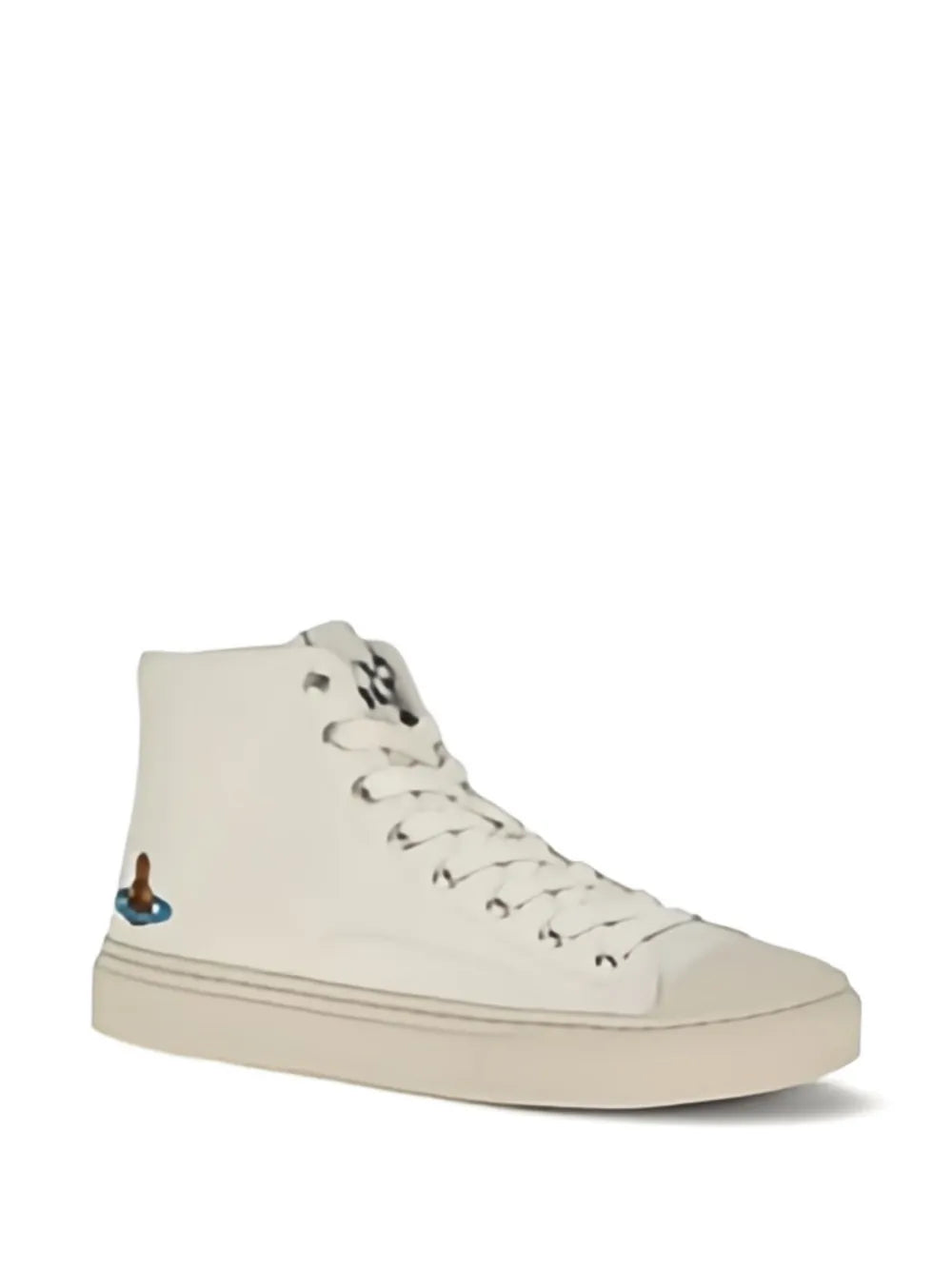 Vivienne Westwood Plimsoll High-Top — Beige — Size US M 3.5 - US W 5 — Side View