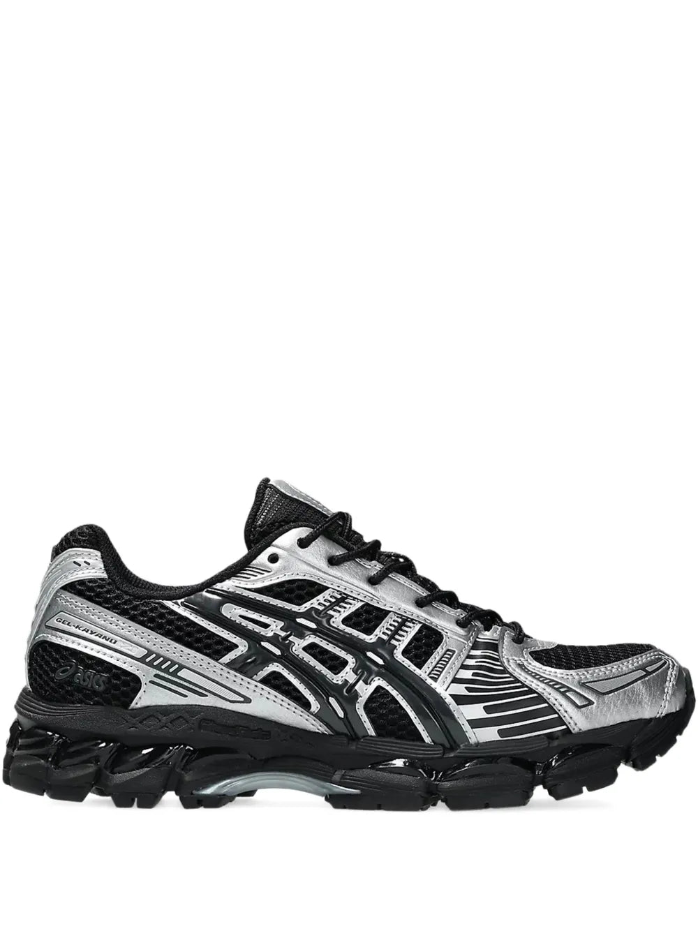 ASICS Gel-Kayano 12.1 Lace-Up — Black — Size US M 3.5 - US W 5 — Front View