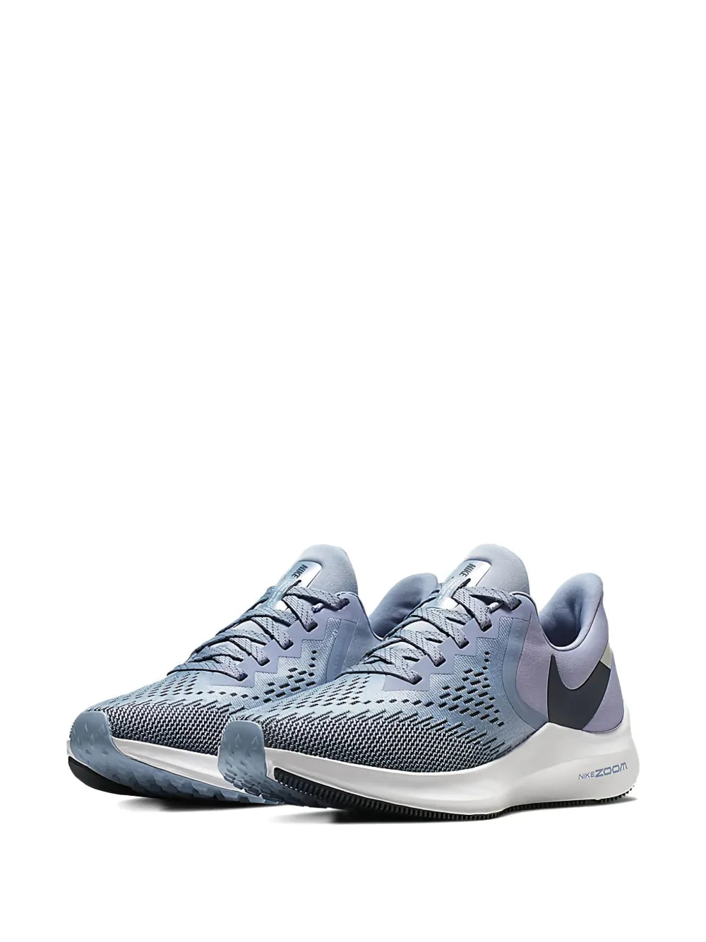 Nike Air Zoom Winflo 6 — Blue — Size US M 3.5 - US W 5 — Side View