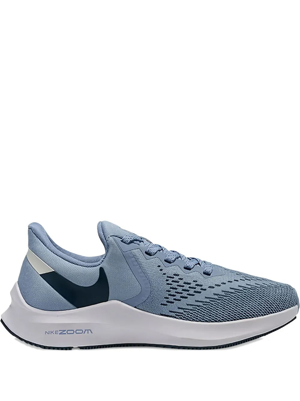 Nike Air Zoom Winflo 6 — Blue — Size US M 3.5 - US W 5 — Front View