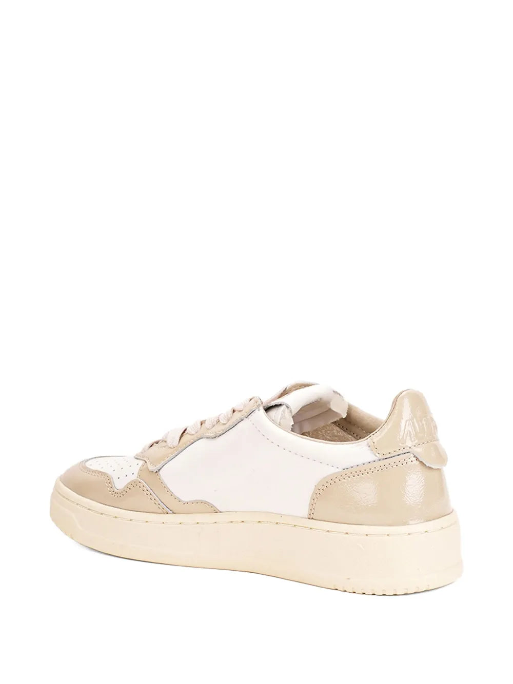 Autry Action Lace-Up — Cream — Size US M 3.5 - US W 5 — Back View