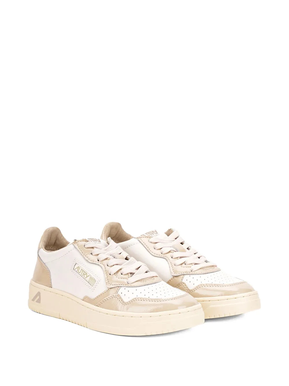 Autry Action Lace-Up — Cream — Size US M 3.5 - US W 5 — Side View