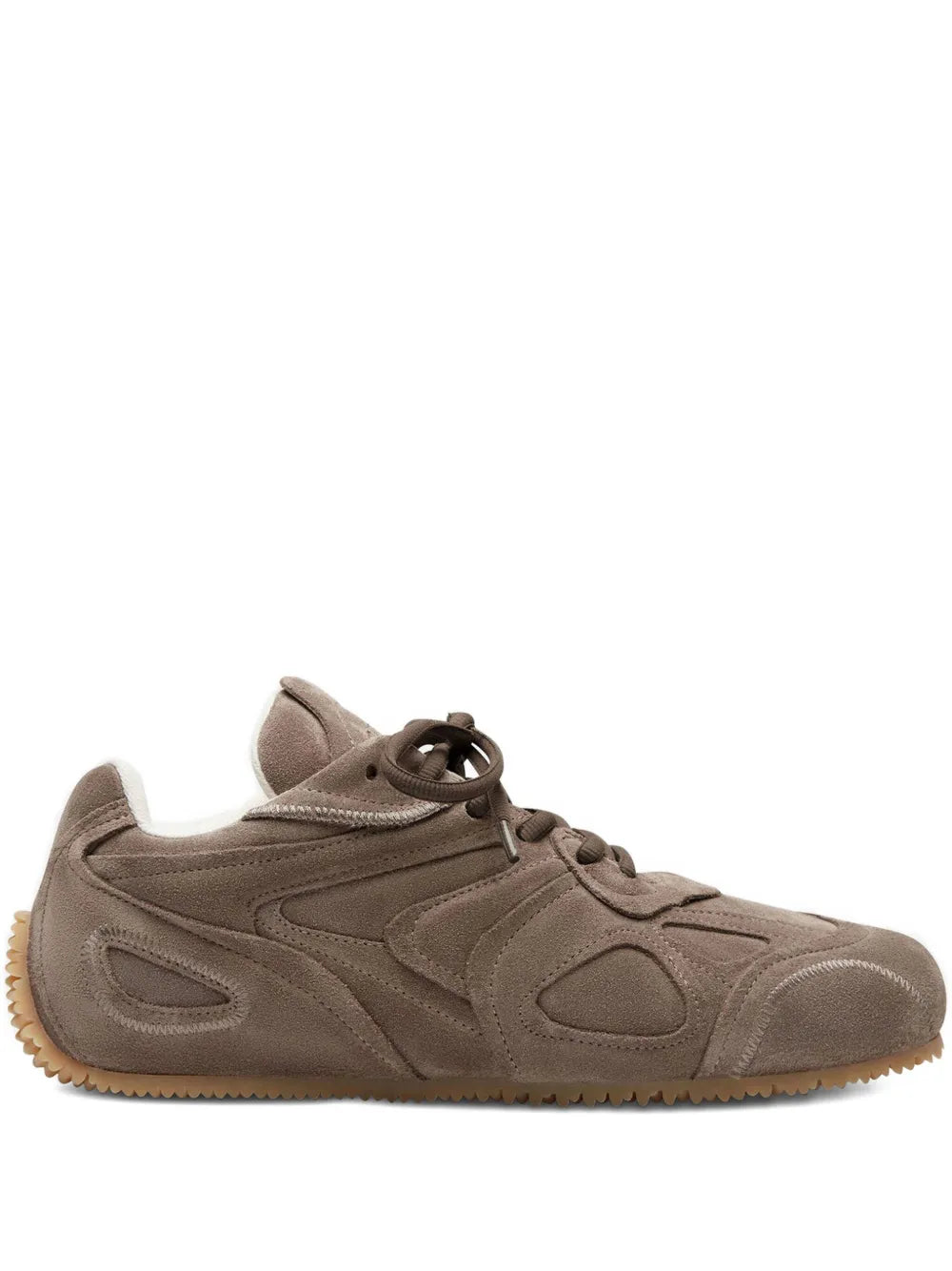 Axel Arigato Slow Runner Layered Suede — Taupe — Size US M 3.5 - US W 5 — Front View