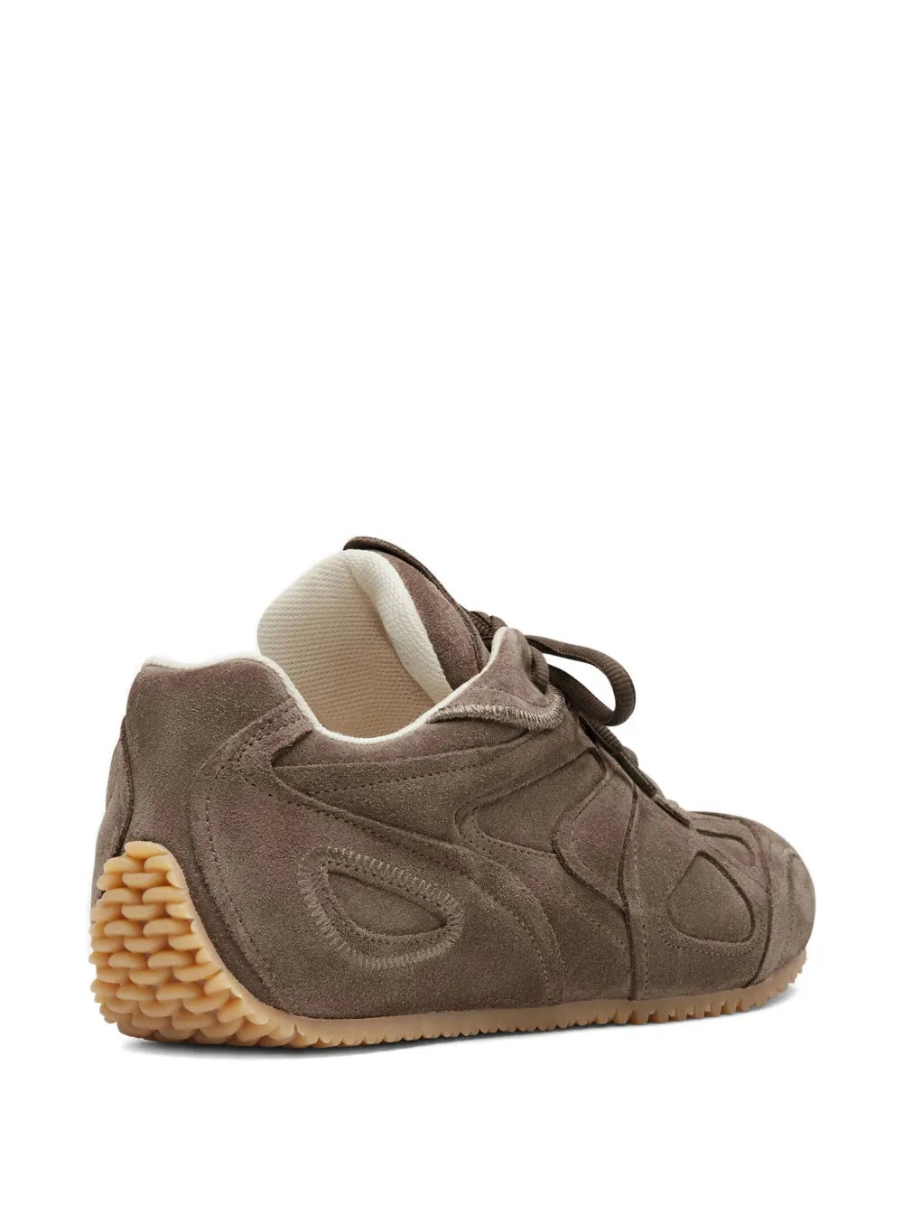 Axel Arigato Slow Runner Layered Suede — Taupe — Size US M 3.5 - US W 5 — Top View