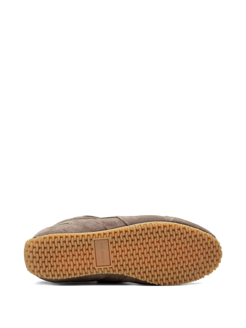 Axel Arigato Slow Runner Layered Suede — Taupe — Size US M 3.5 - US W 5 — Detail View