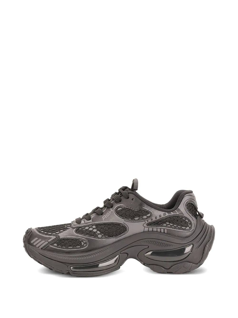 Ash Panelled Lace-Up — Black — Size US M 3.5 - US W 5 — Detail View