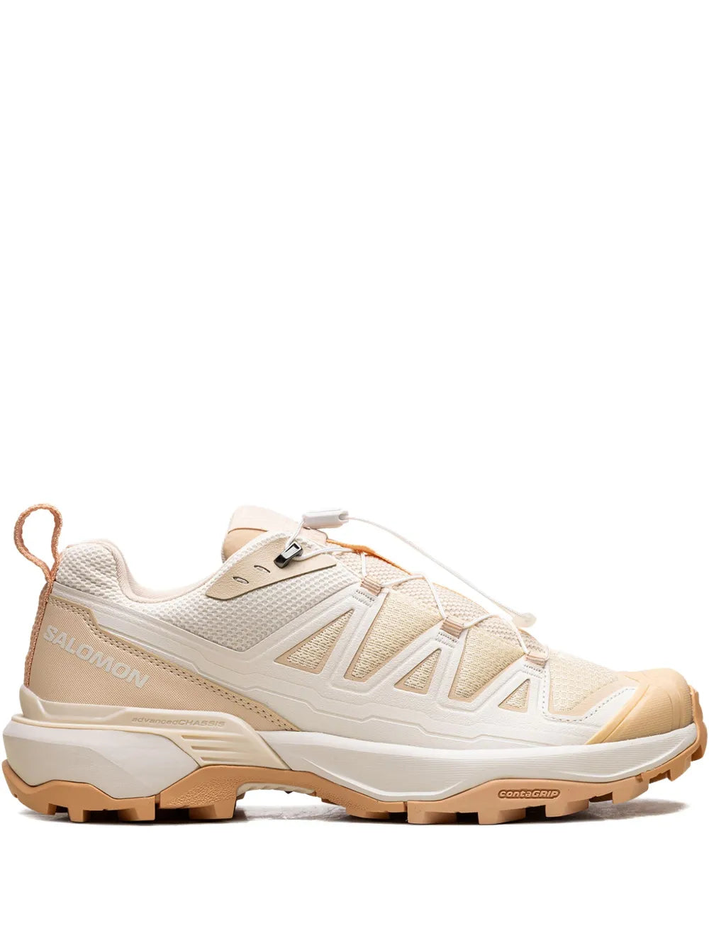 Salomon X Ultra 360 Edge — Beige — Size US M 3.5 - US W 5 — Front View