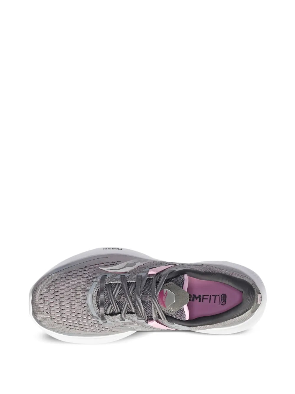 Saucony Ride 15 — Grey — Size US M 3.5 - US W 5 — Side View